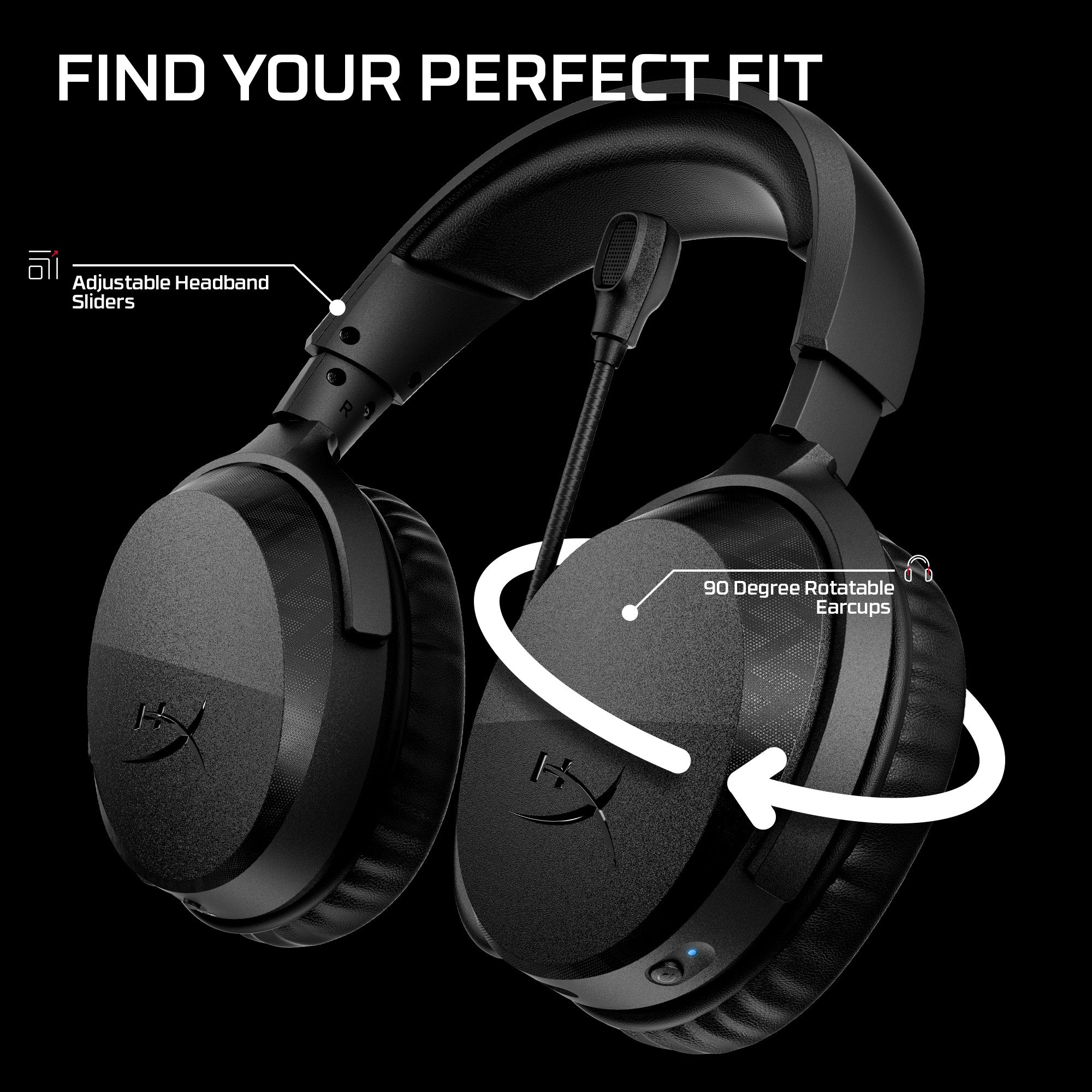 HyperX Cloud Stinger 3 – Wireless Gaming Headset - Image 8